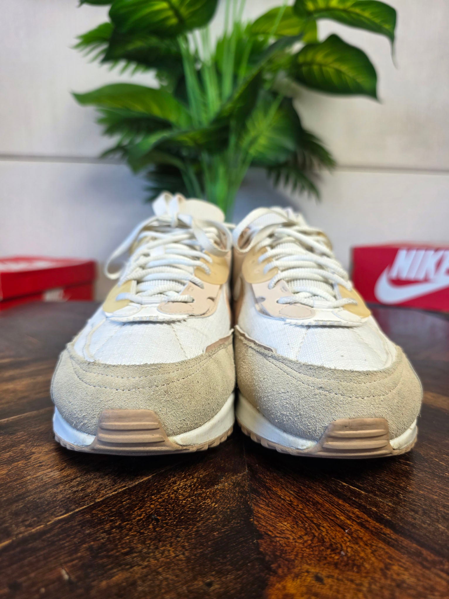 Nike Air Max 90 Futura "White Tan" maat 43