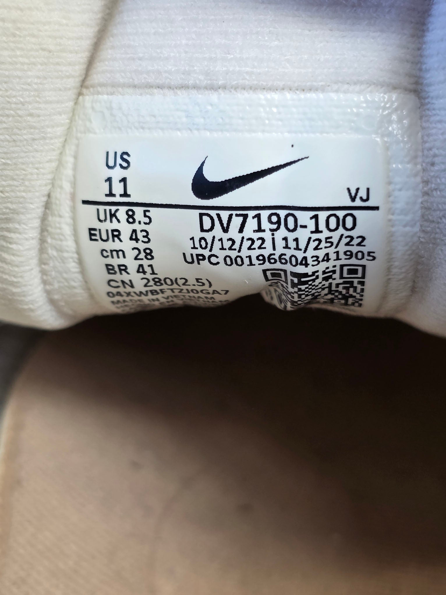 Nike Air Max 90 Futura "White Tan" maat 43