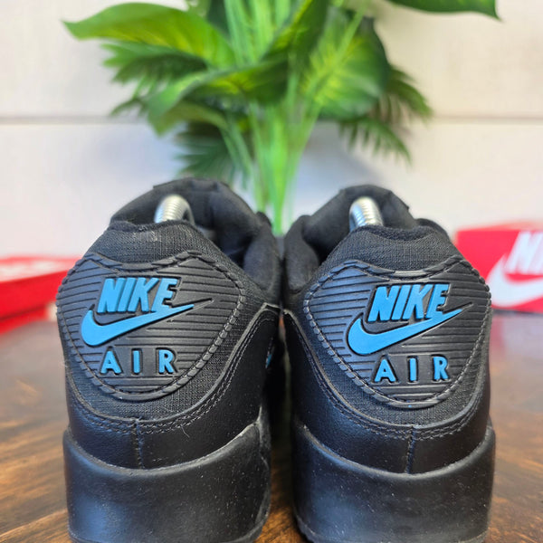 Nike Air Max 90 Black Laser Blue maat 41