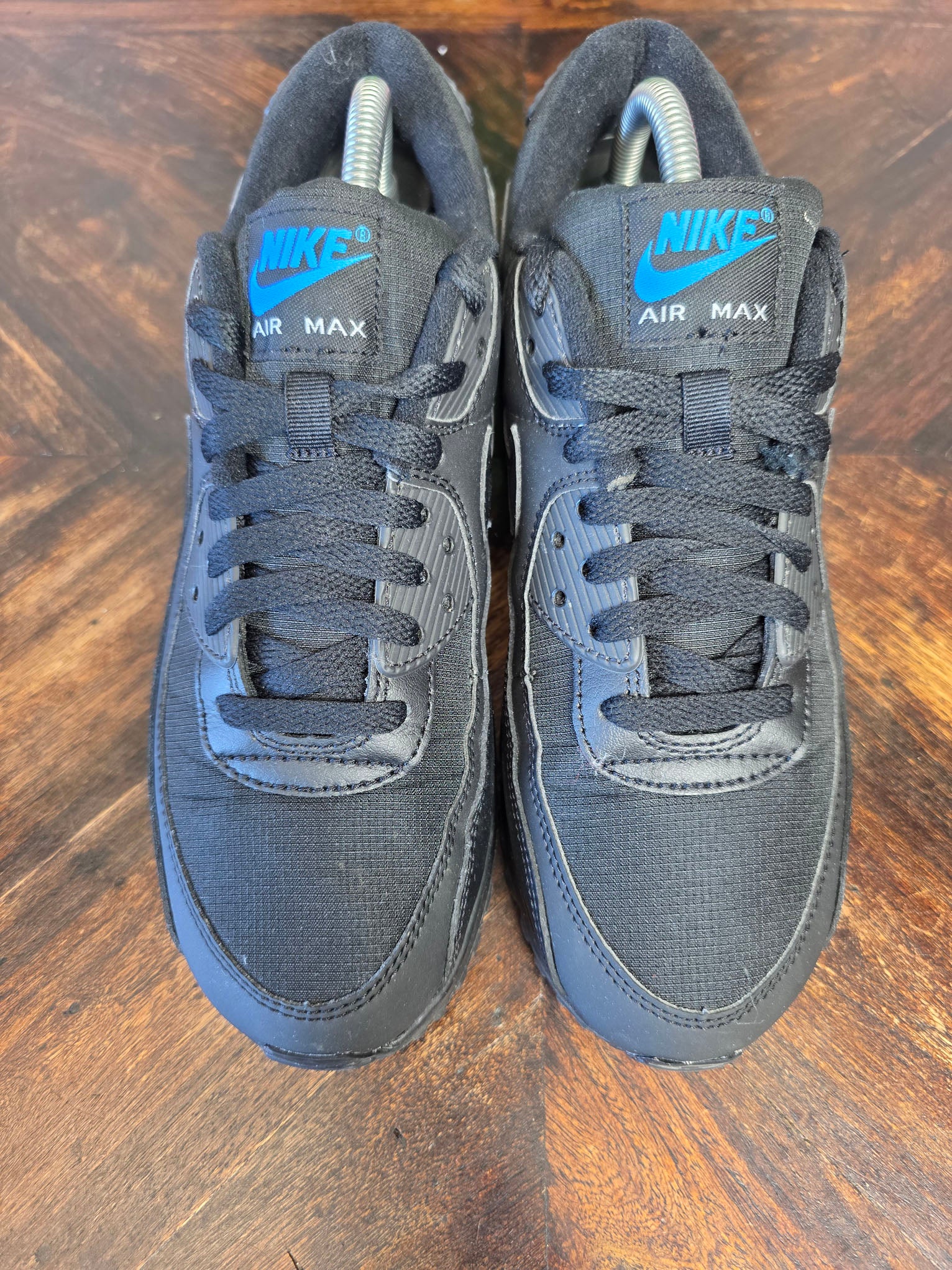 Nike Air Max 90 Black Laser Blue maat 41