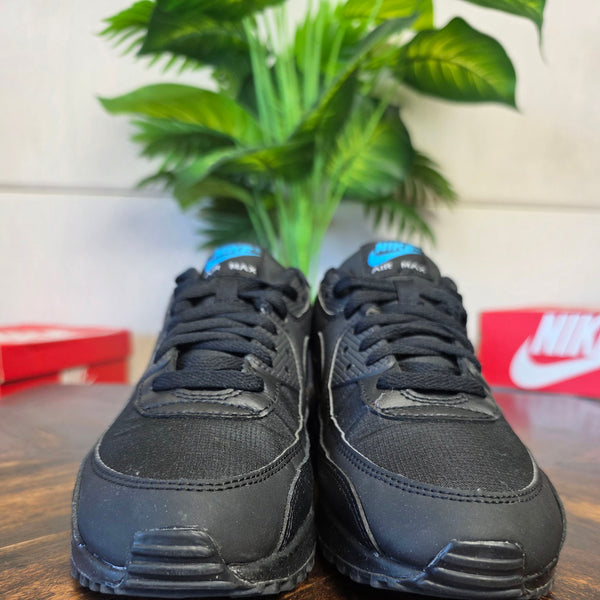 Nike Air Max 90 Black Laser Blue maat 41