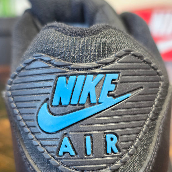 Nike Air Max 90 Black Laser Blue maat 41