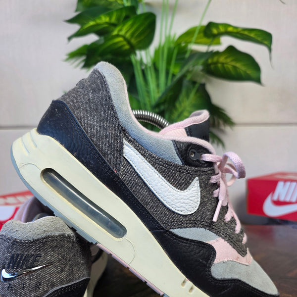 Nike Air Max 1 '86 Big Bubble Black Denim maat 44,5