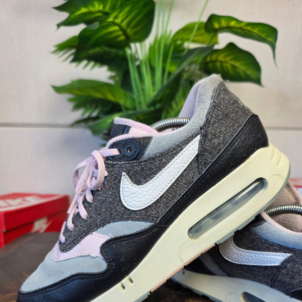 Nike Air Max 1 '86 Big Bubble Black Denim maat 44,5