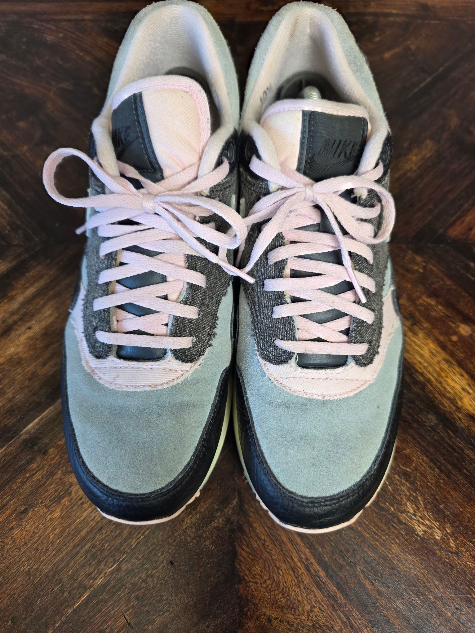 Nike Air Max 1 '86 Big Bubble Black Denim maat 44,5