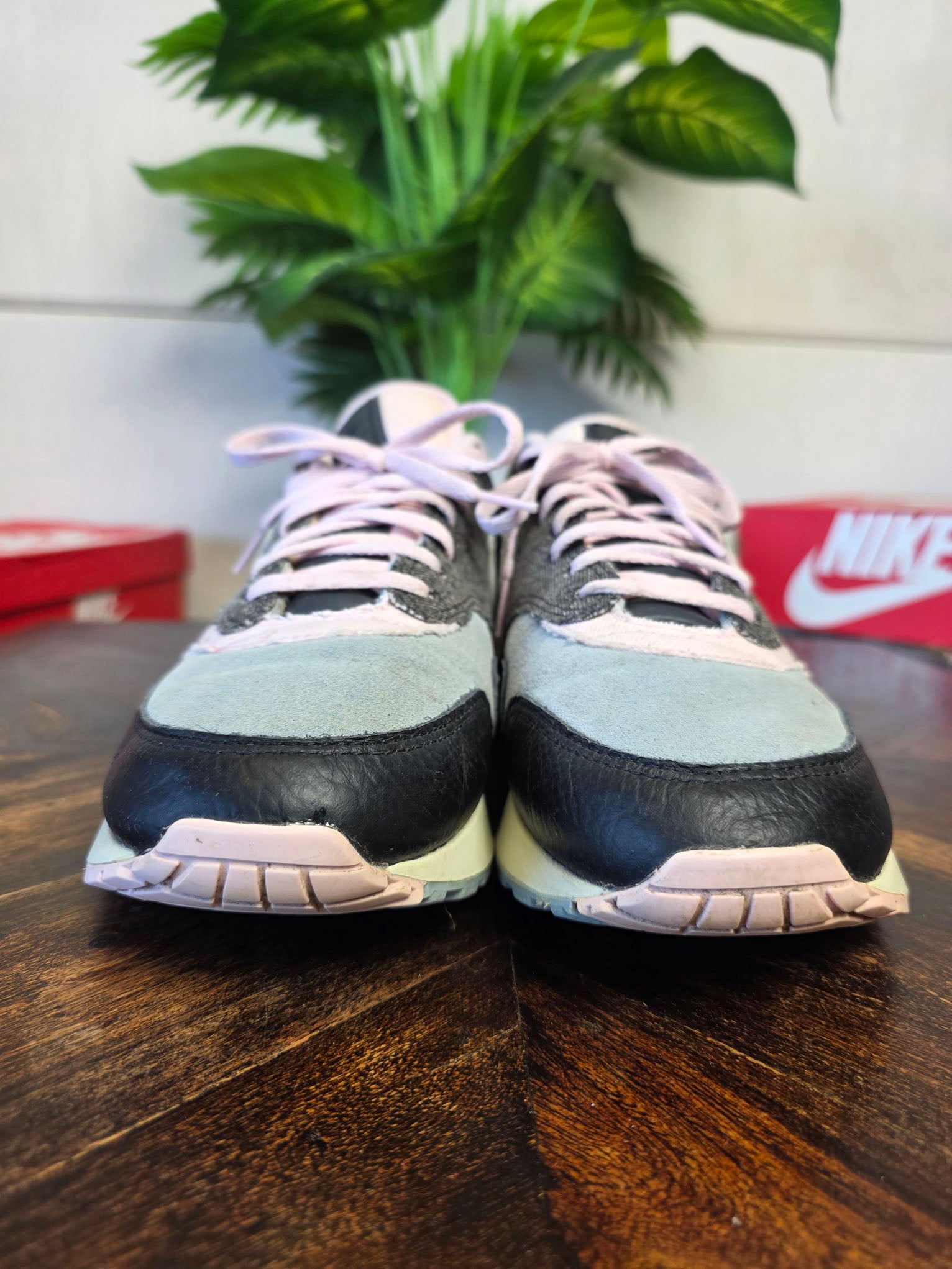 Nike Air Max 1 '86 Big Bubble Black Denim maat 44,5