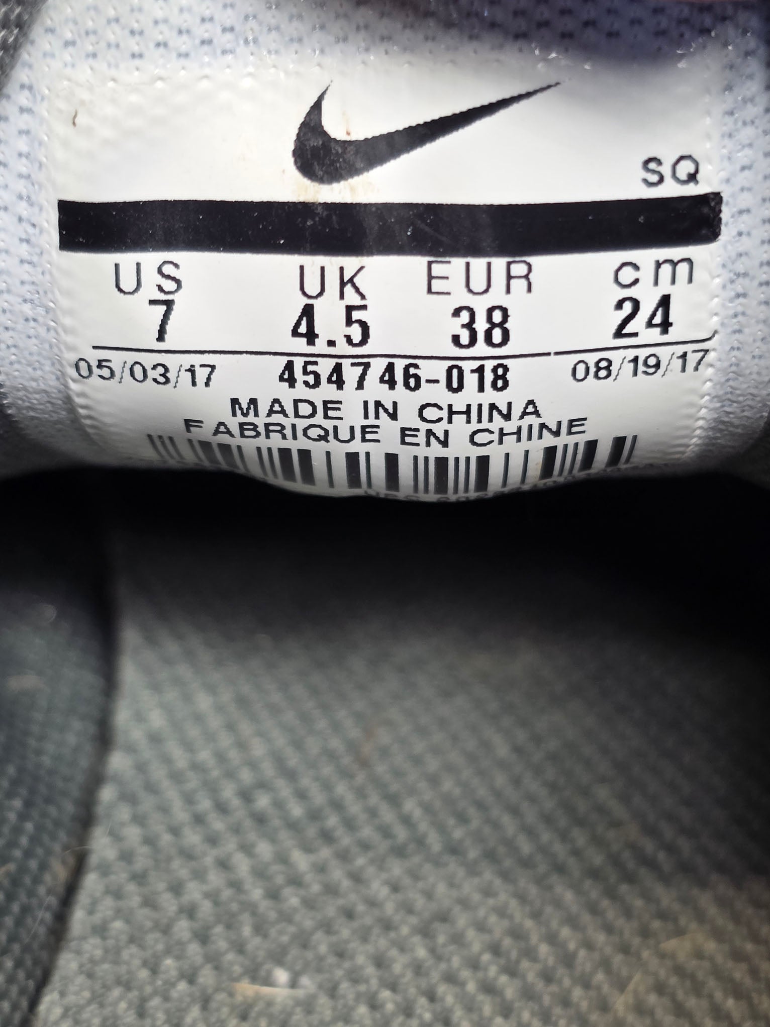 Nike Air Max 1 Premium Green maat 38