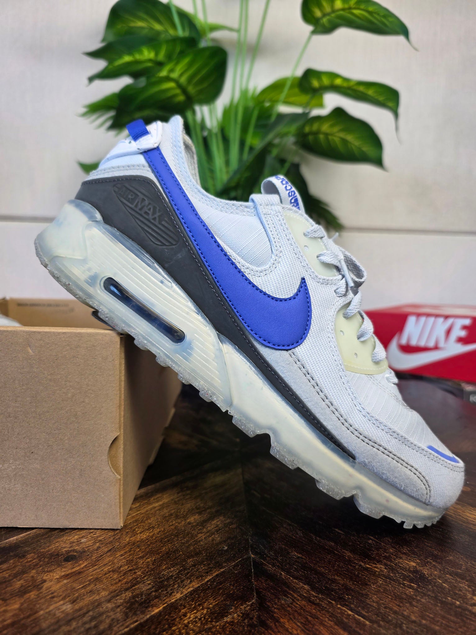 Nike Air Max 90 Terrascape "Pure Platinum" maat 46