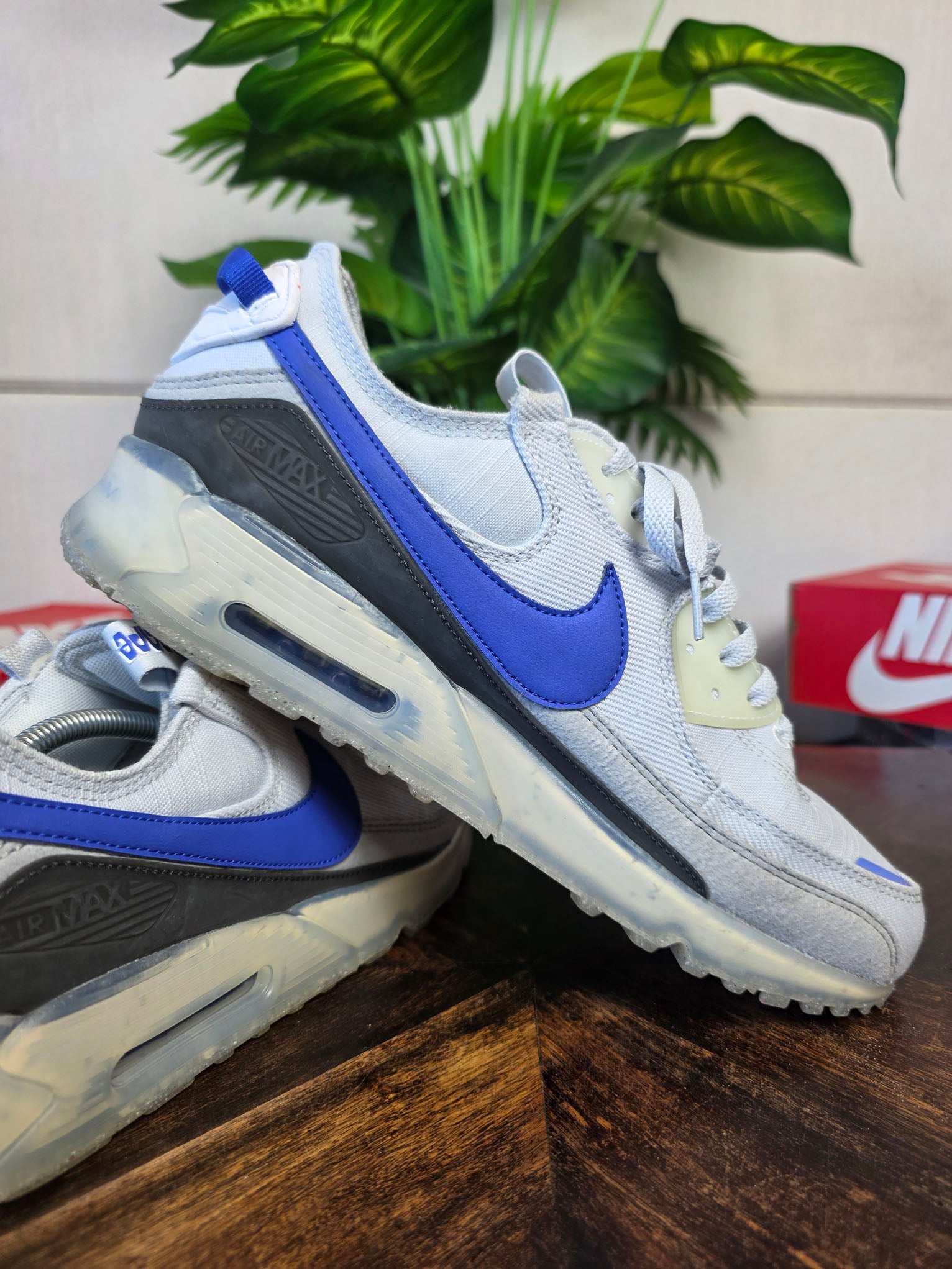 Nike Air Max 90 Terrascape "Pure Platinum" maat 46