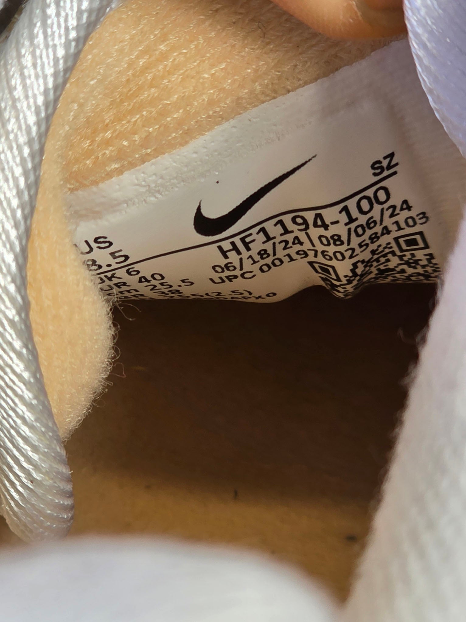 Nike Air Max 1 Light Orewood Brown maat 40