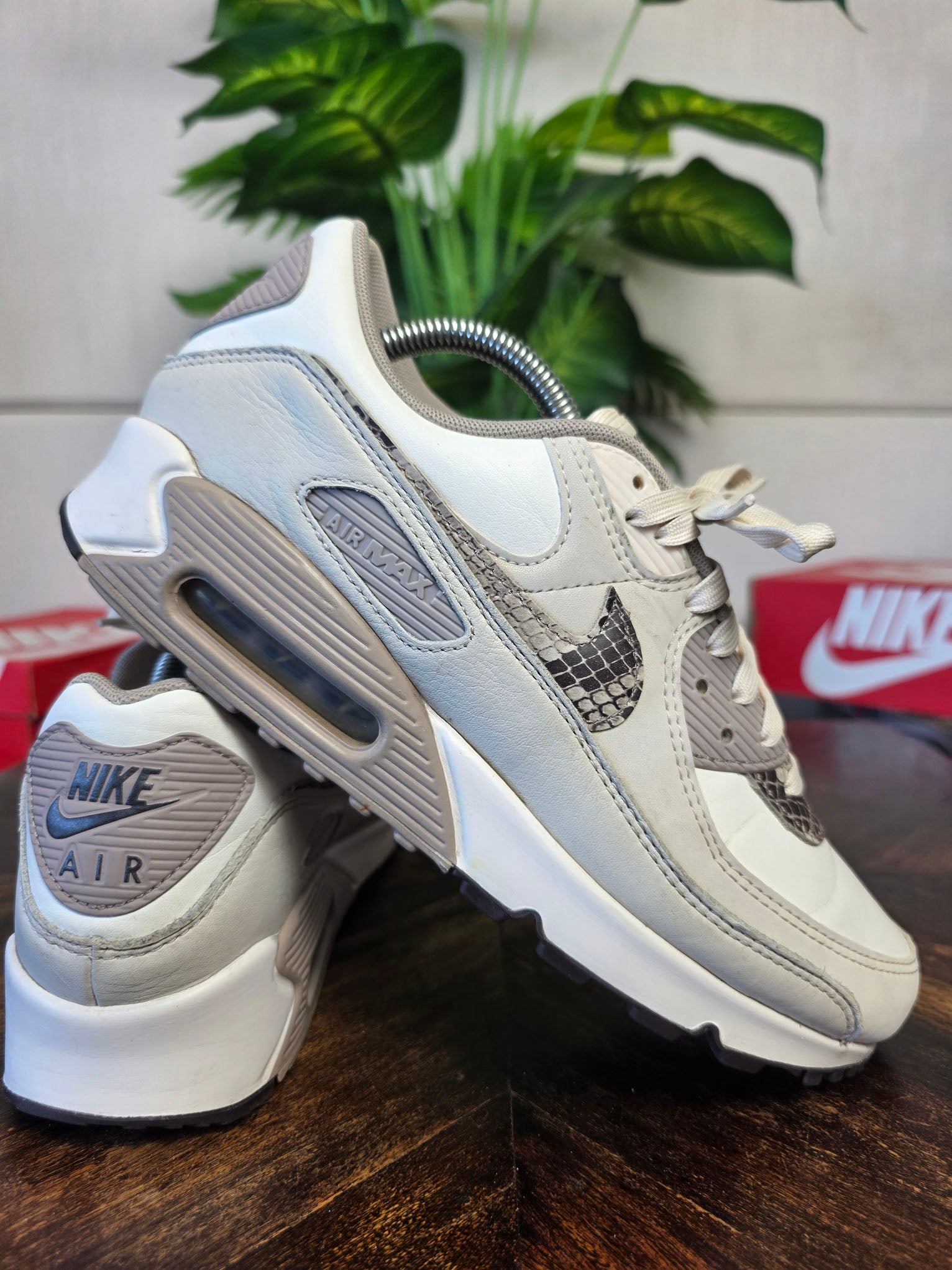 Nike Air Max 90 Light Pink Snakeskin maat 42