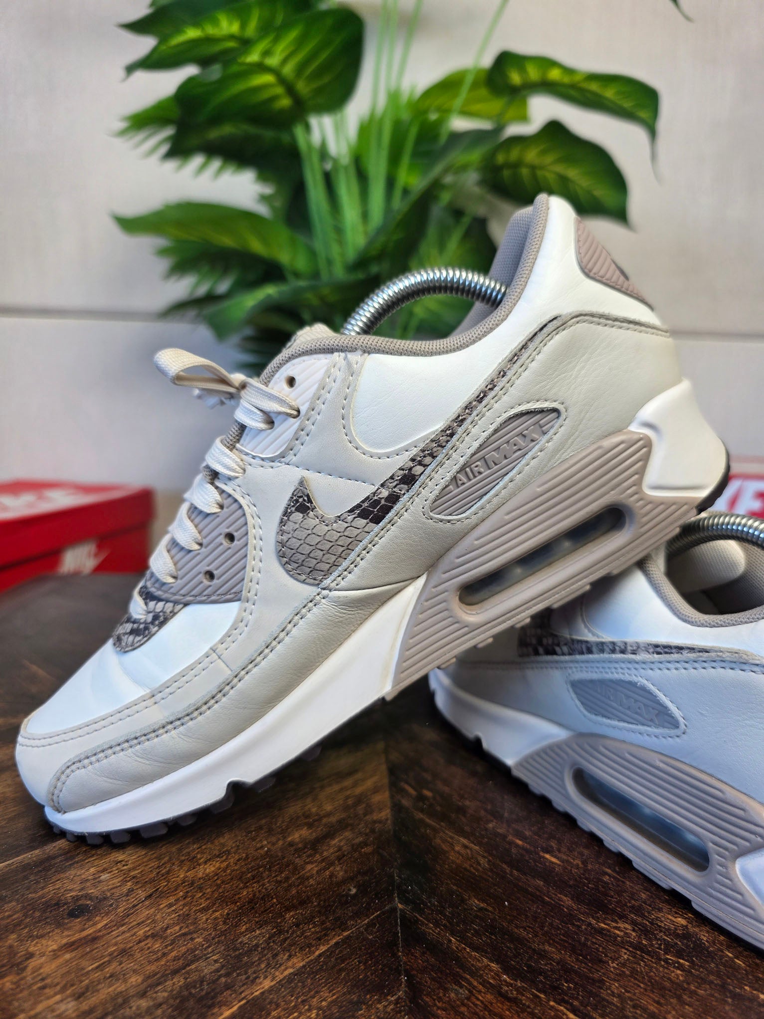Nike Air Max 90 Light Pink Snakeskin maat 42