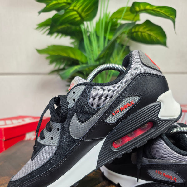 Nike Air Max 90 Grey Black Red maat 42,5