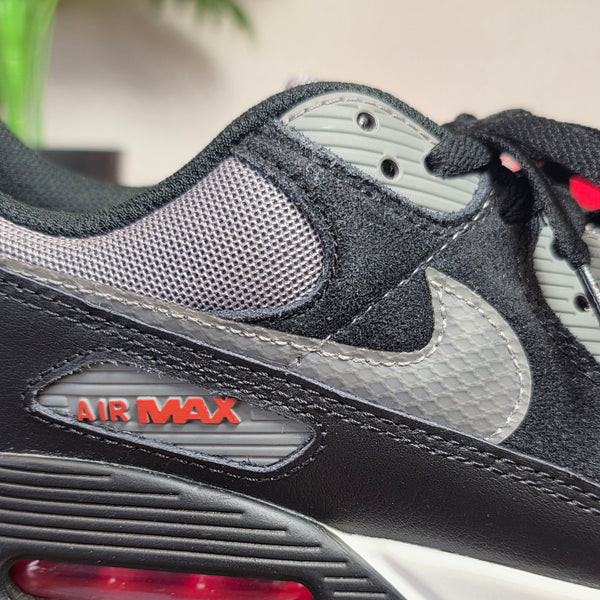 Nike Air Max 90 Grey Black Red maat 42,5