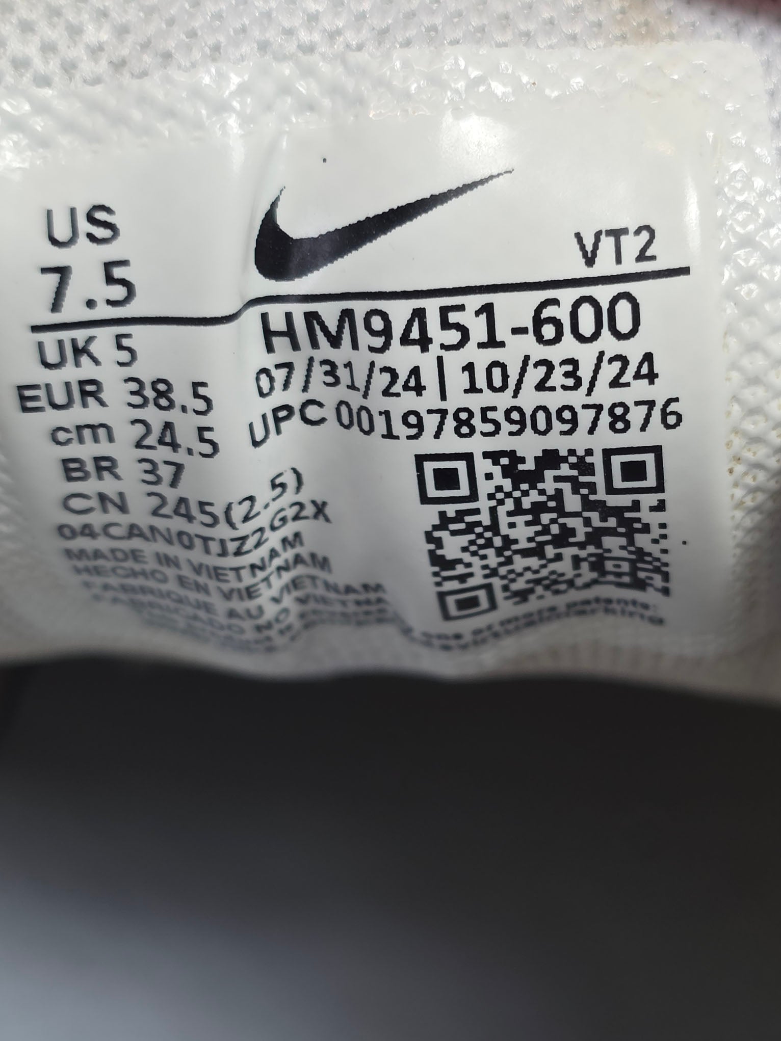 Nike Air Max 90 SE "Neapolitan" maat 38,5