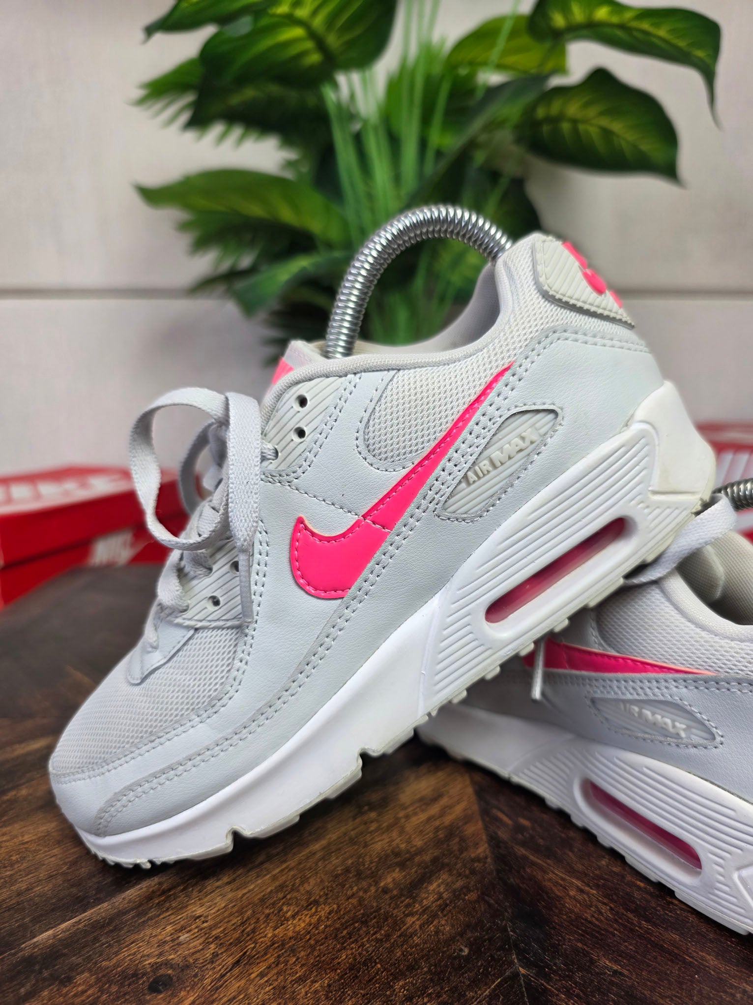 Nike Air Max 90 GS 'Photon Dust Digital Pink' maat 36,5