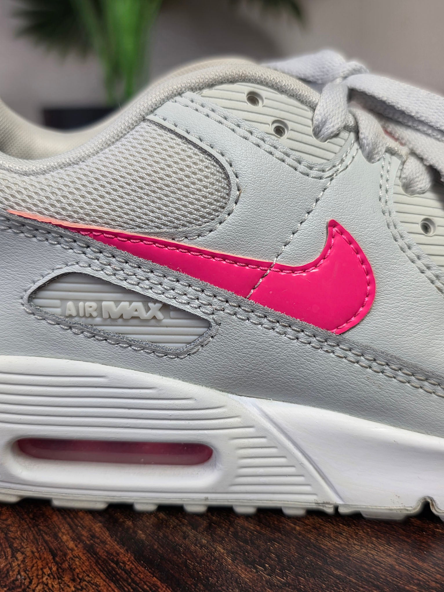 Nike Air Max 90 GS 'Photon Dust Digital Pink' maat 36,5