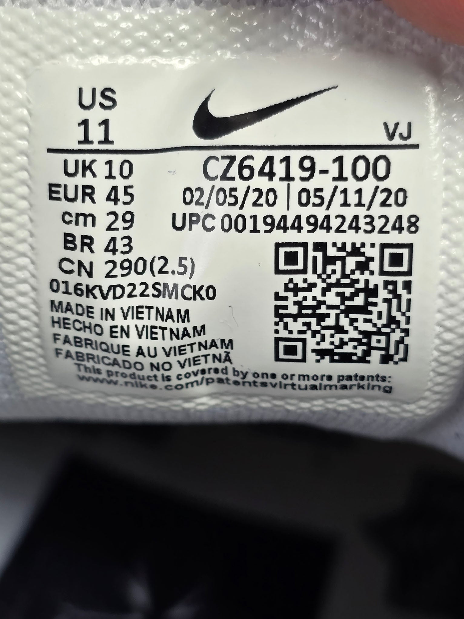Nike Air Max 90 SE Worldwide maat 45