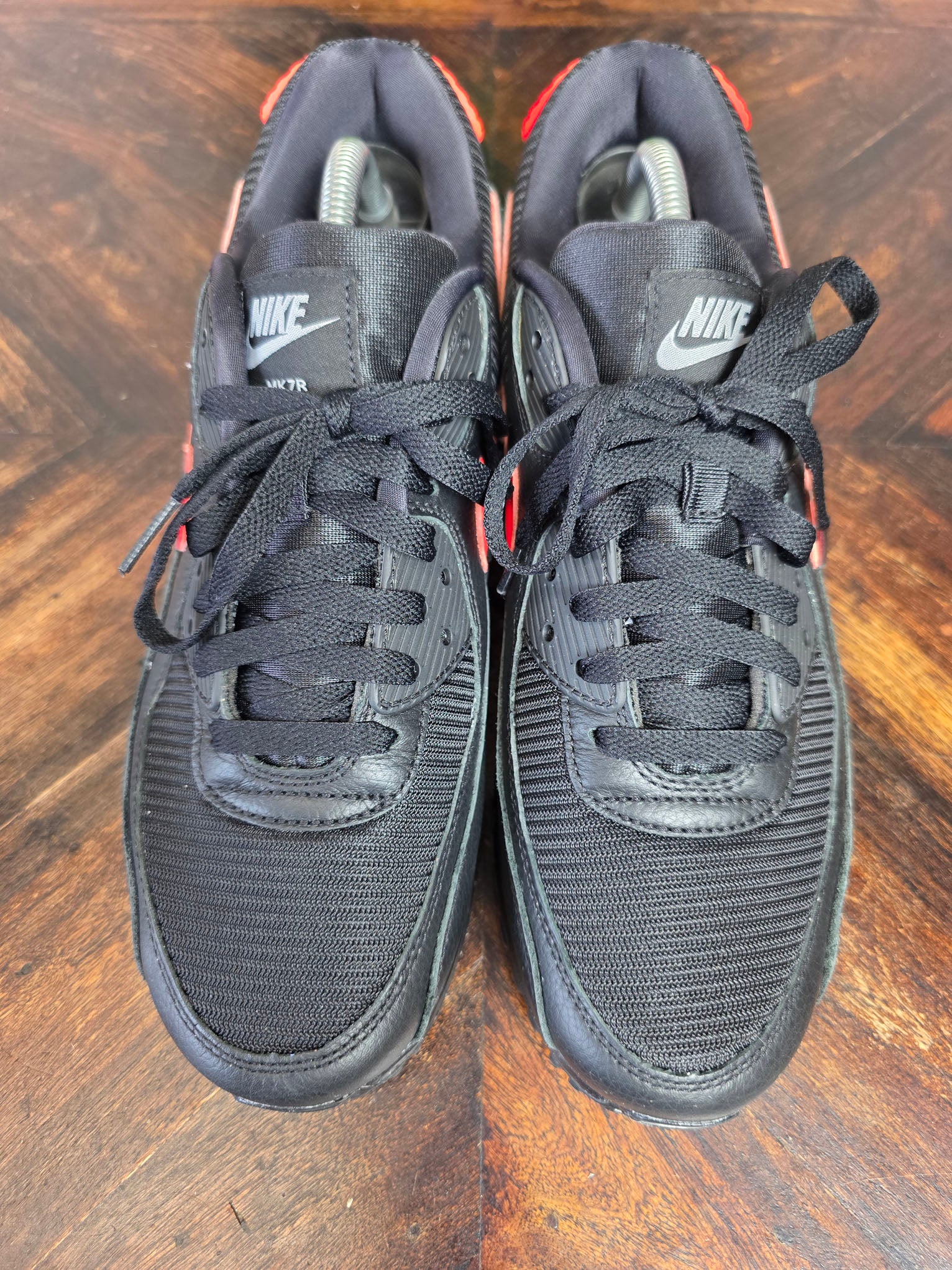 Nike Air Max 90 Black Orange Volt maat 42,5