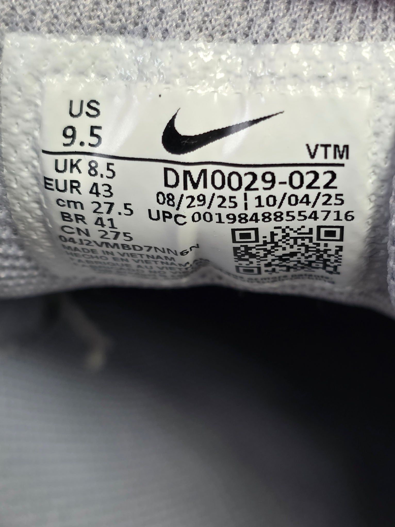Nike Air Max 90 Wolf Grey Midnight Navy maat 43