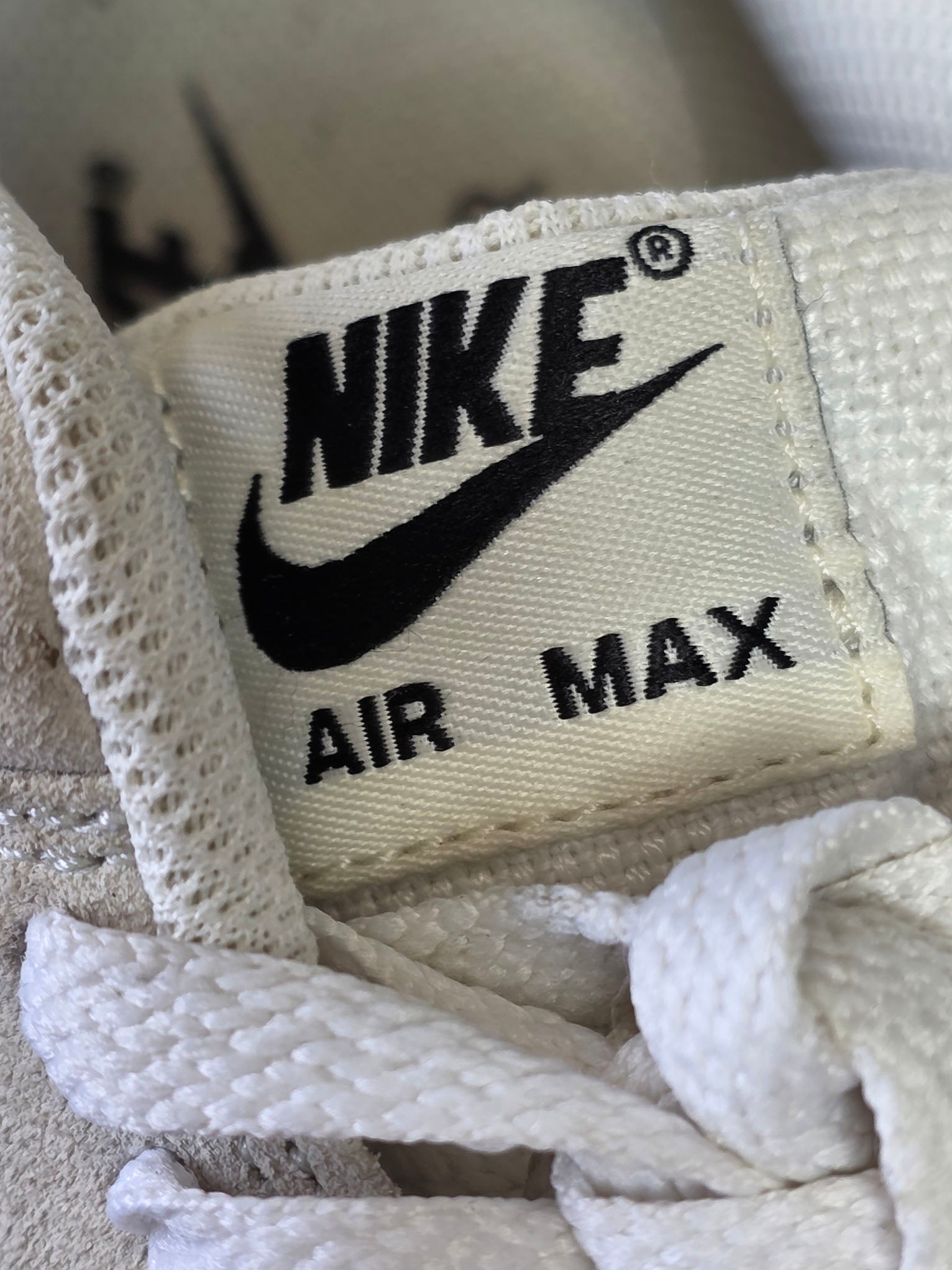 Nike Air Max 1 Crepe Light Bone maat 38