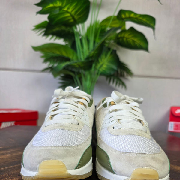 Nike Air Max 90 White Green Oaker Yellow maat 44