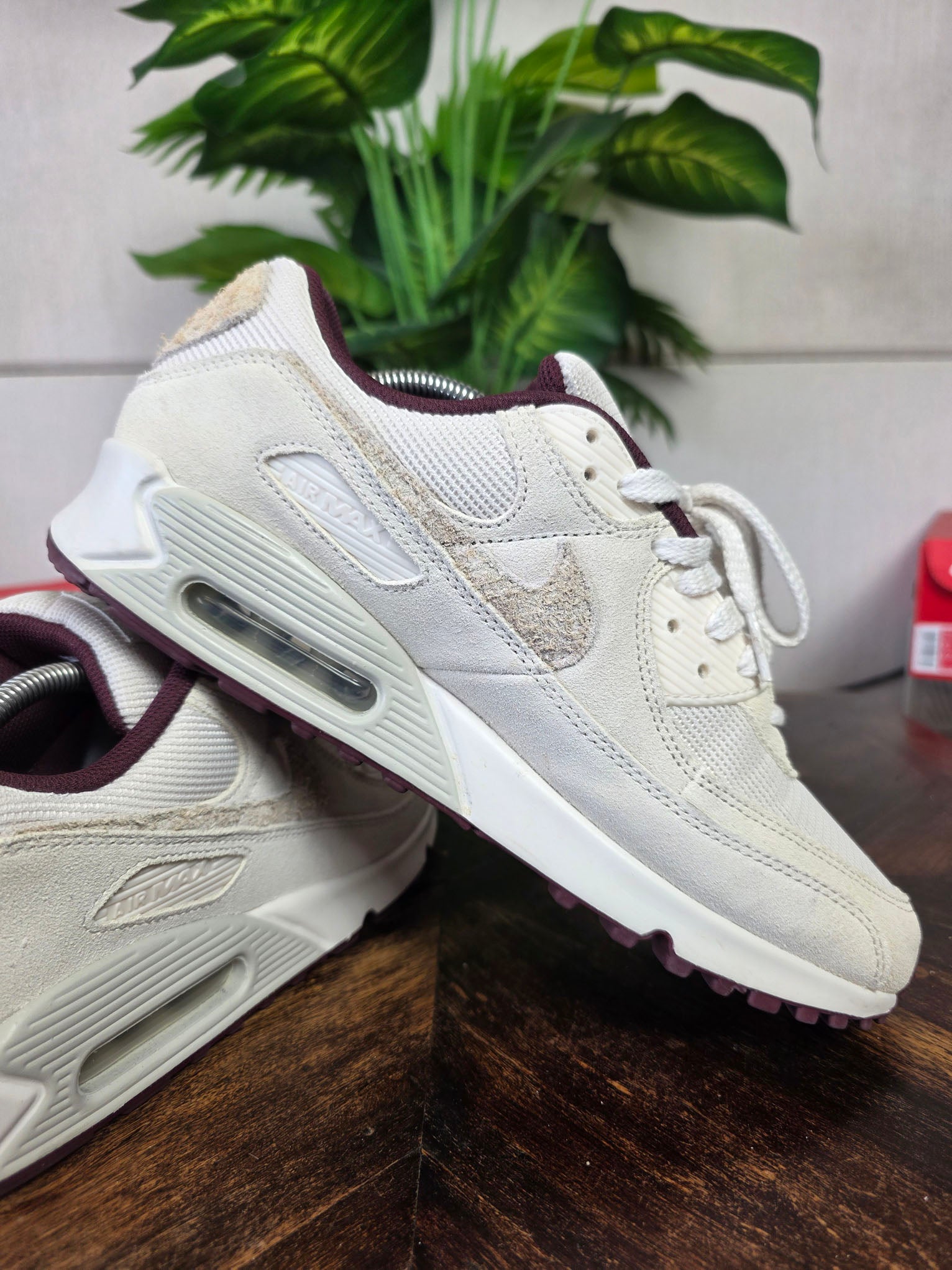 Nike Air Max 90 "Phantom Burgundy Crush" maat 44