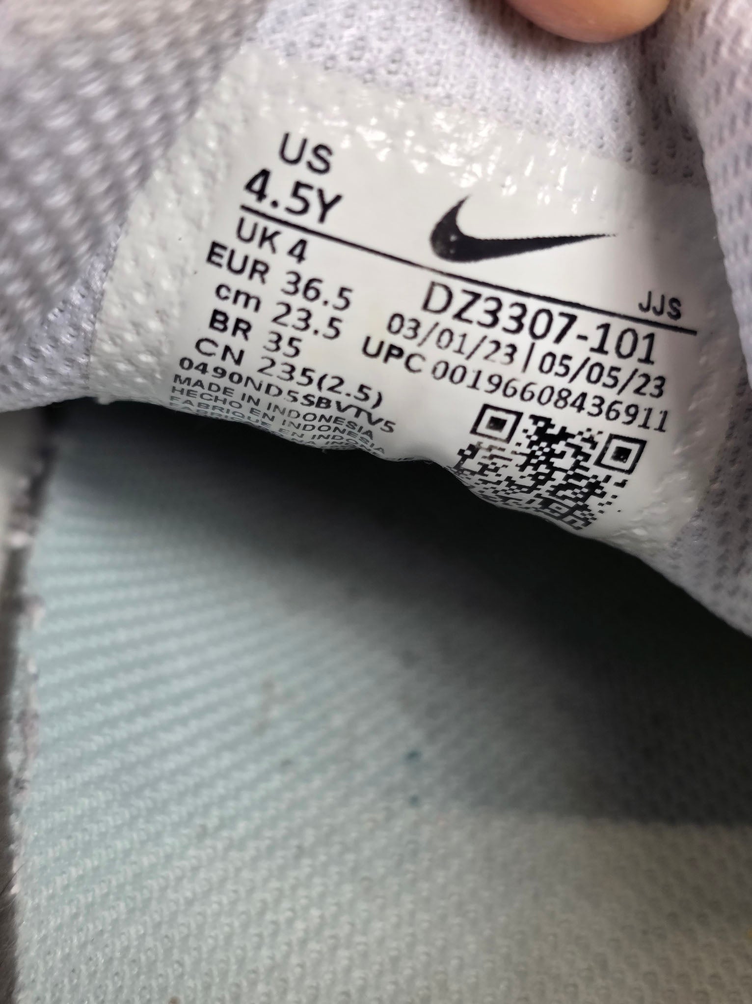 Nike Air Max 1 GS Guava Ice maat 36,5