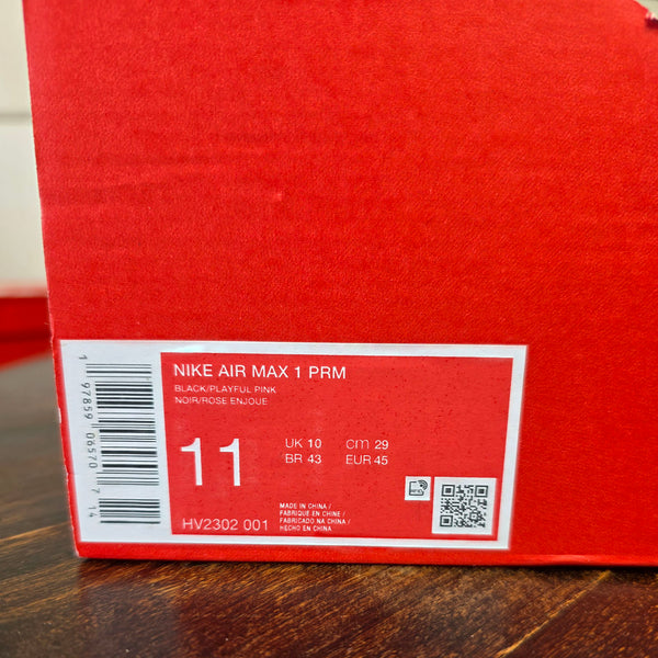 Nike Air Max 1 Valentine's Day Black maat 45