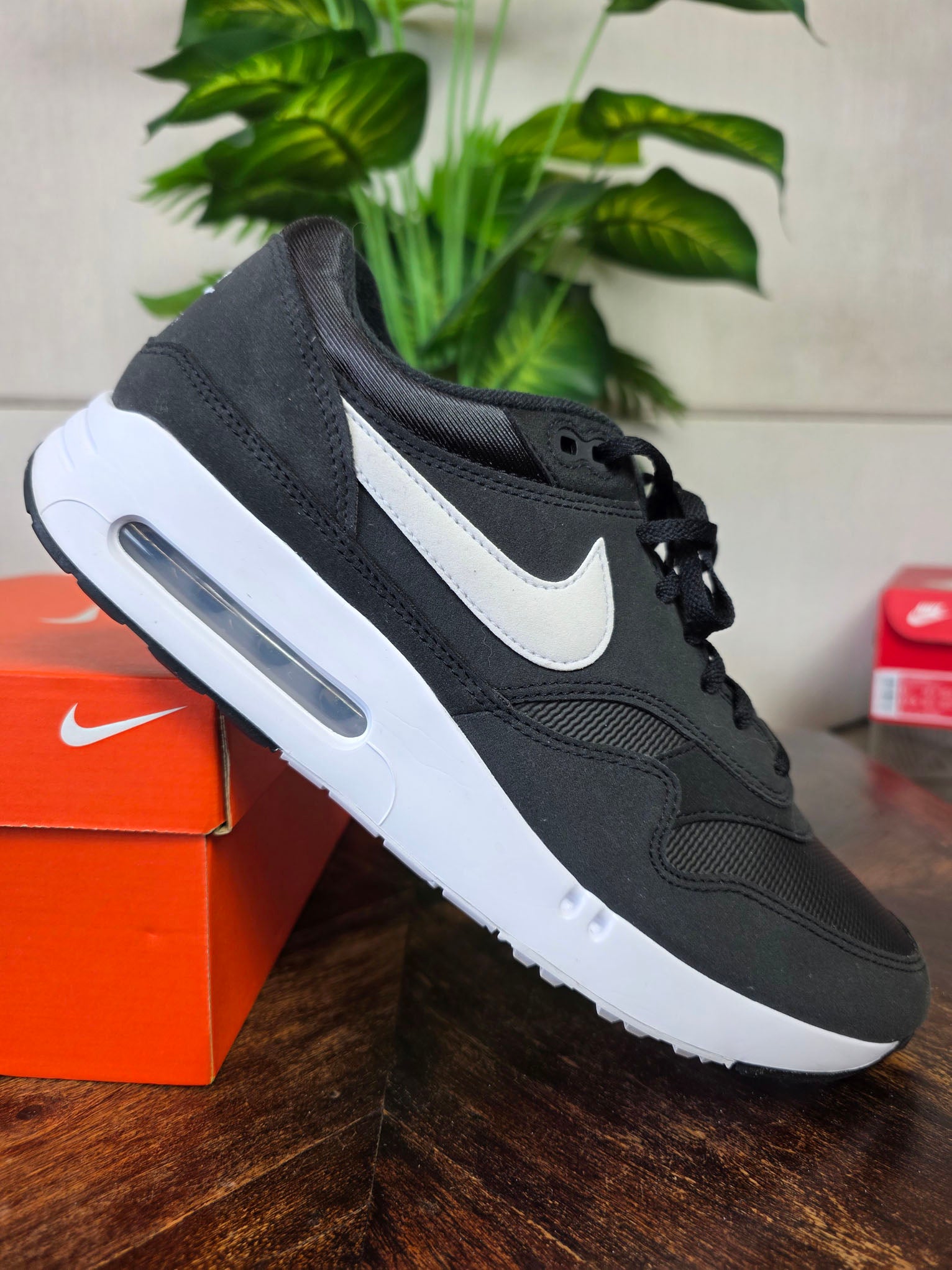 Nike Air Max 1 Golf Black White maat 45,5