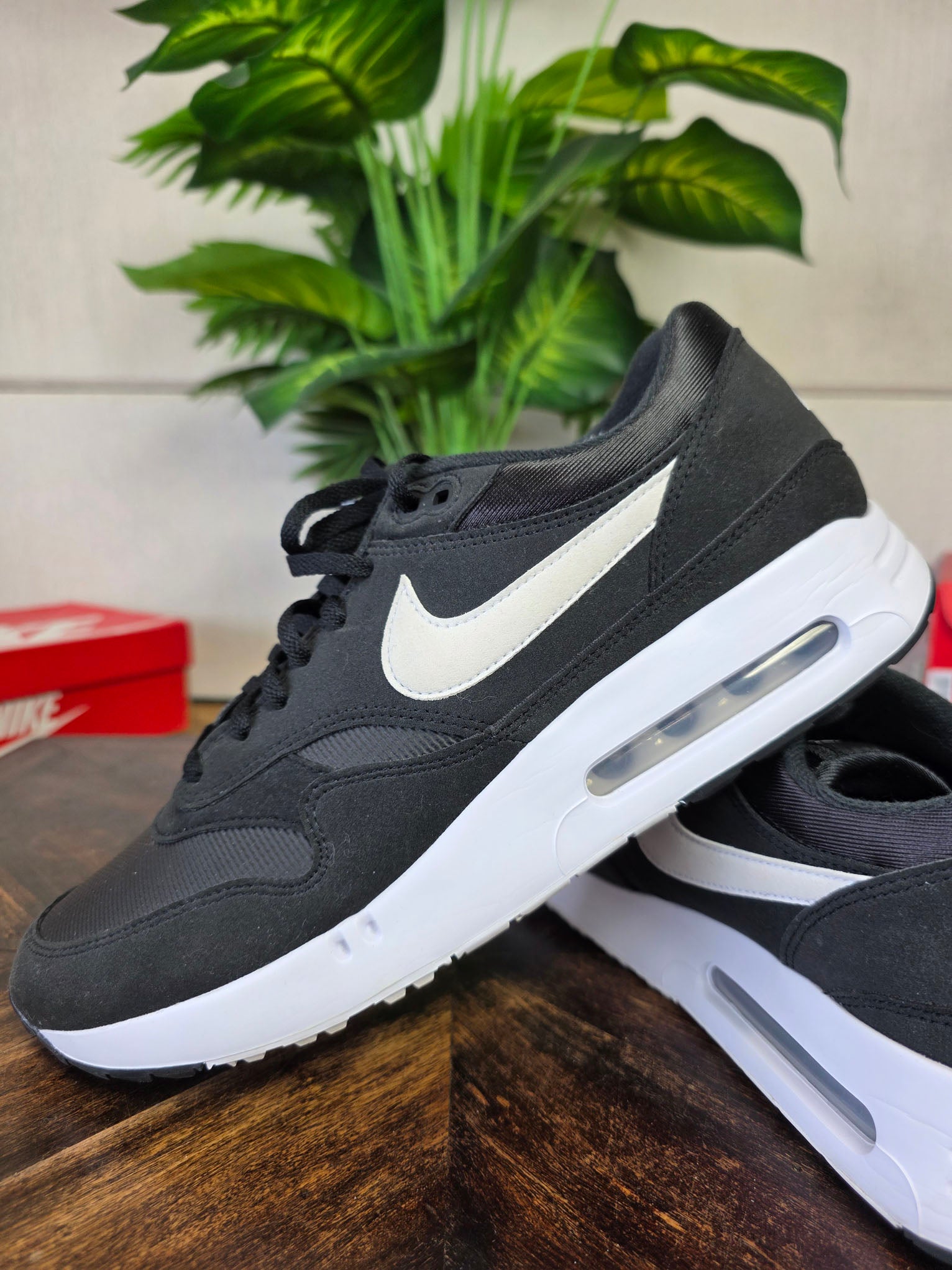 Nike Air Max 1 Golf Black White maat 45,5
