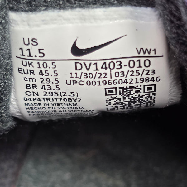 Nike Air Max 1 Golf Black White maat 45,5