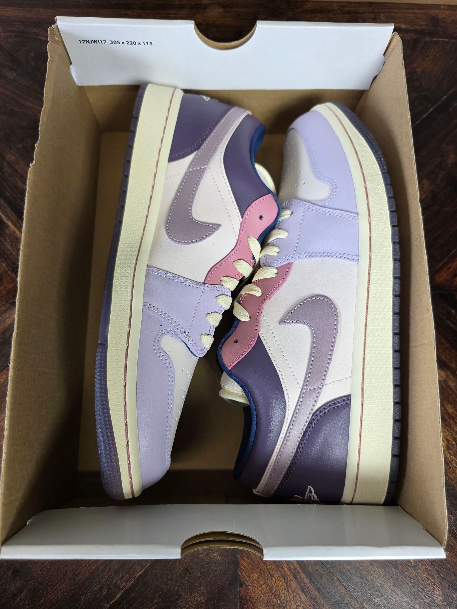 Nike Air Jordan 1 Low Pastel Purple maat 43
