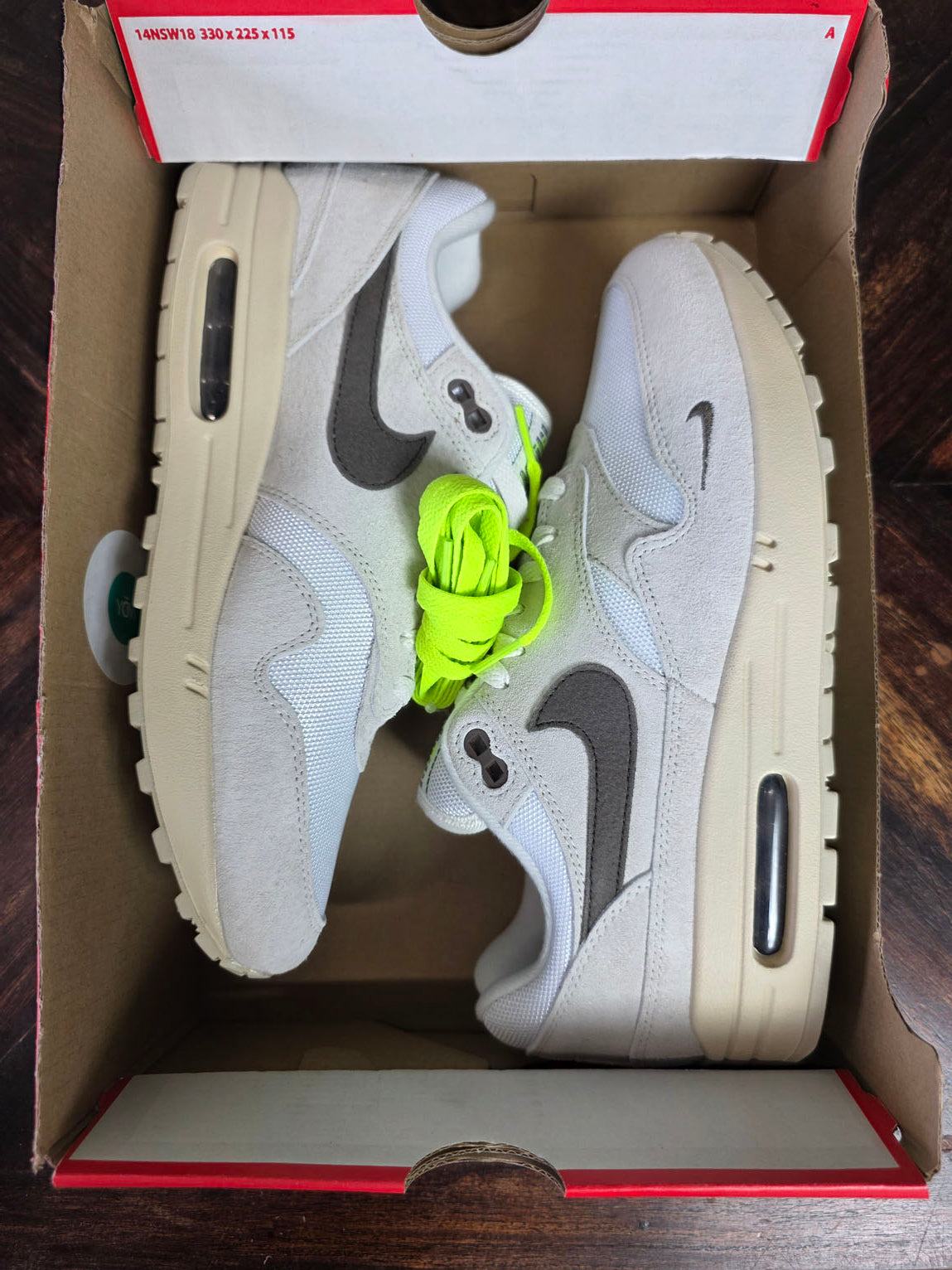 Nike Air Max 1 Sail Ironstone maat 42,5