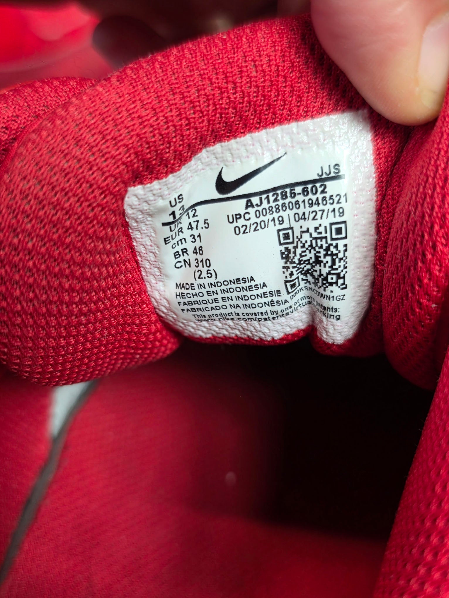 Nike Air Max 90 Essential Red maat 47,5