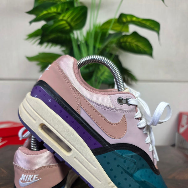 Nike Air Max 1 Premium Plum Fog Fossil Rose maat 38