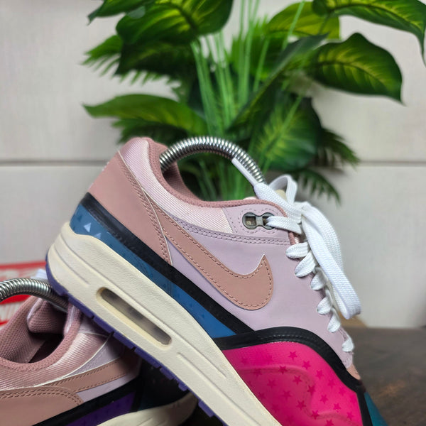 Nike Air Max 1 Premium Plum Fog Fossil Rose maat 38