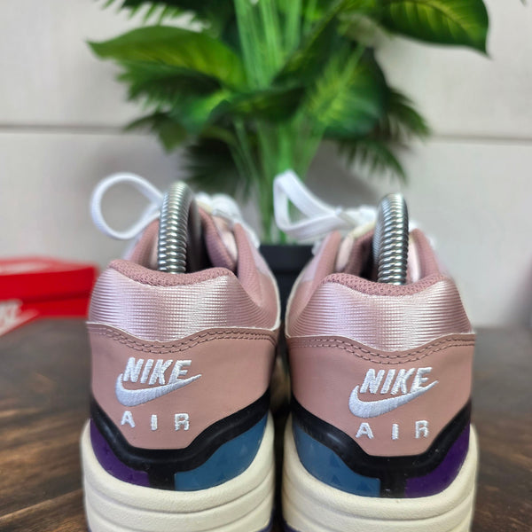 Nike Air Max 1 Premium Plum Fog Fossil Rose maat 38