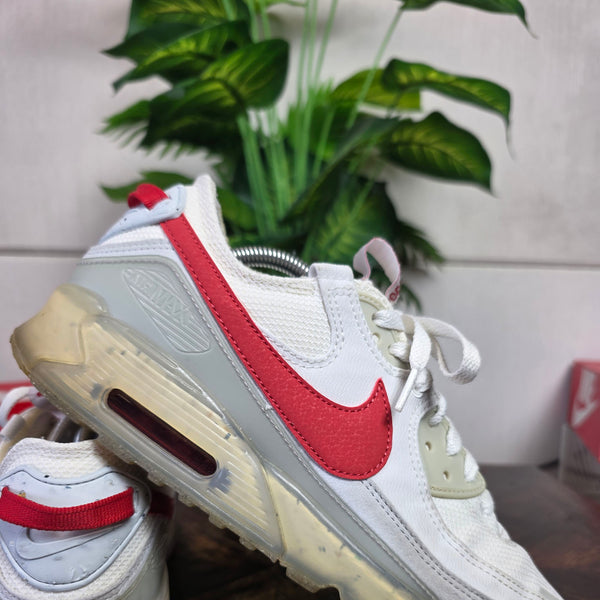 Nike Air Max 90 Terrascape Summit White Red Clay maat 44