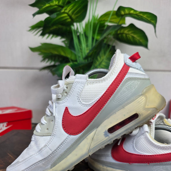 Nike Air Max 90 Terrascape Summit White Red Clay maat 44