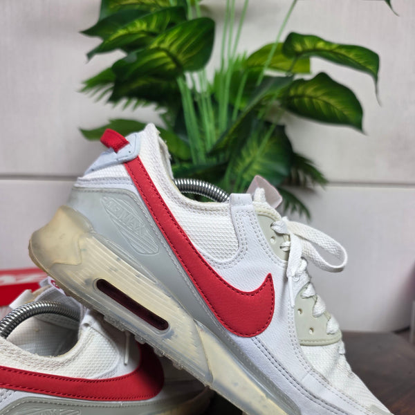 Nike Air Max 90 Terrascape Summit White Red Clay maat 44