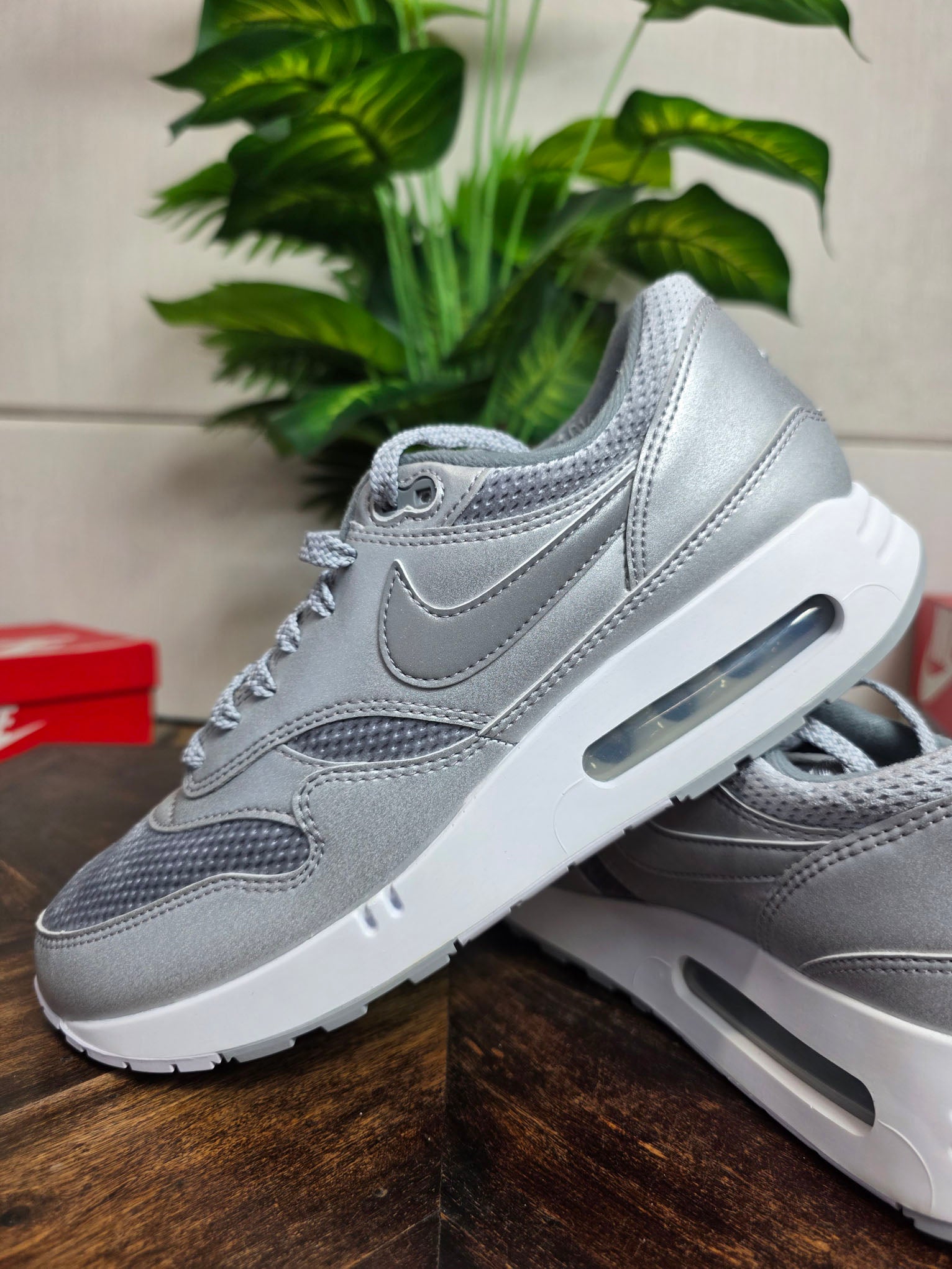 Nike Air Max 1 '86 OG "Metallic Silver" maat 44,5