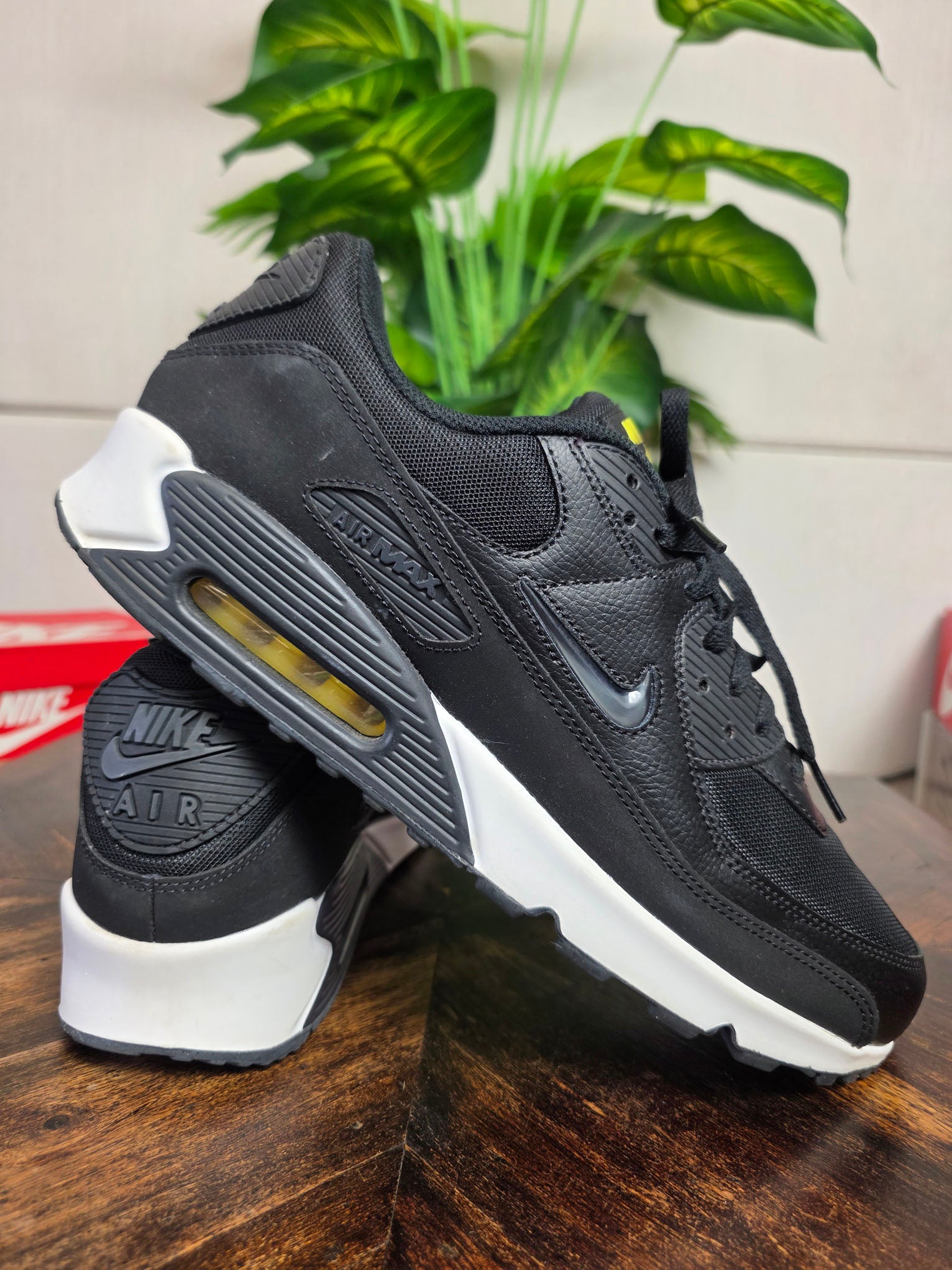 Nike Air Max 90 Jewel Black maat 48,5