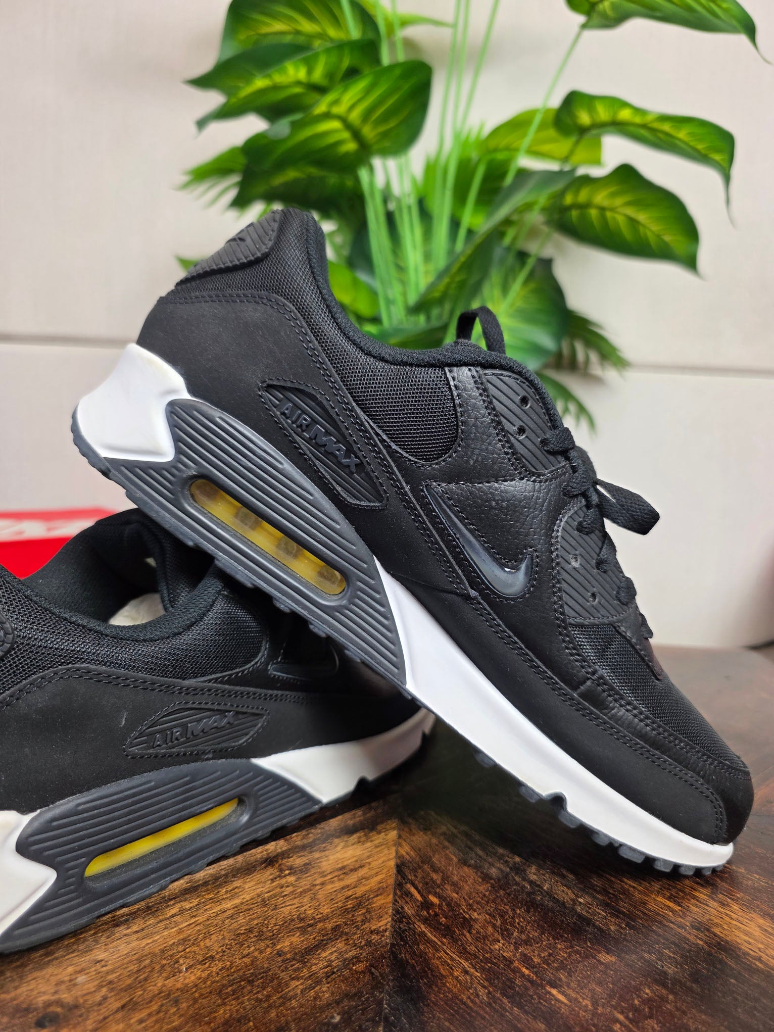 Nike Air Max 90 Jewel Black maat 48,5