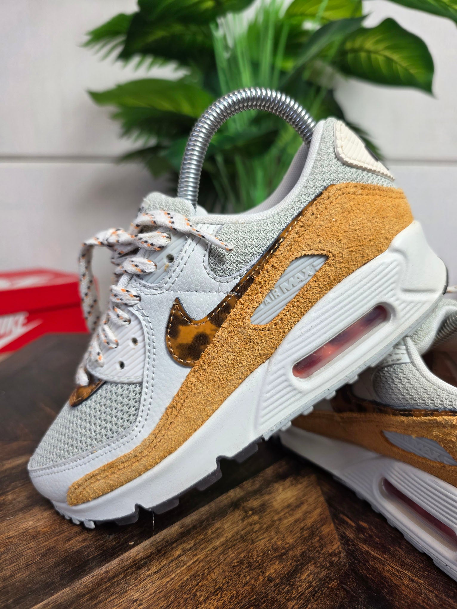 Nike Air Max 90 Leopard "Tortoise Shell" maat 35,5