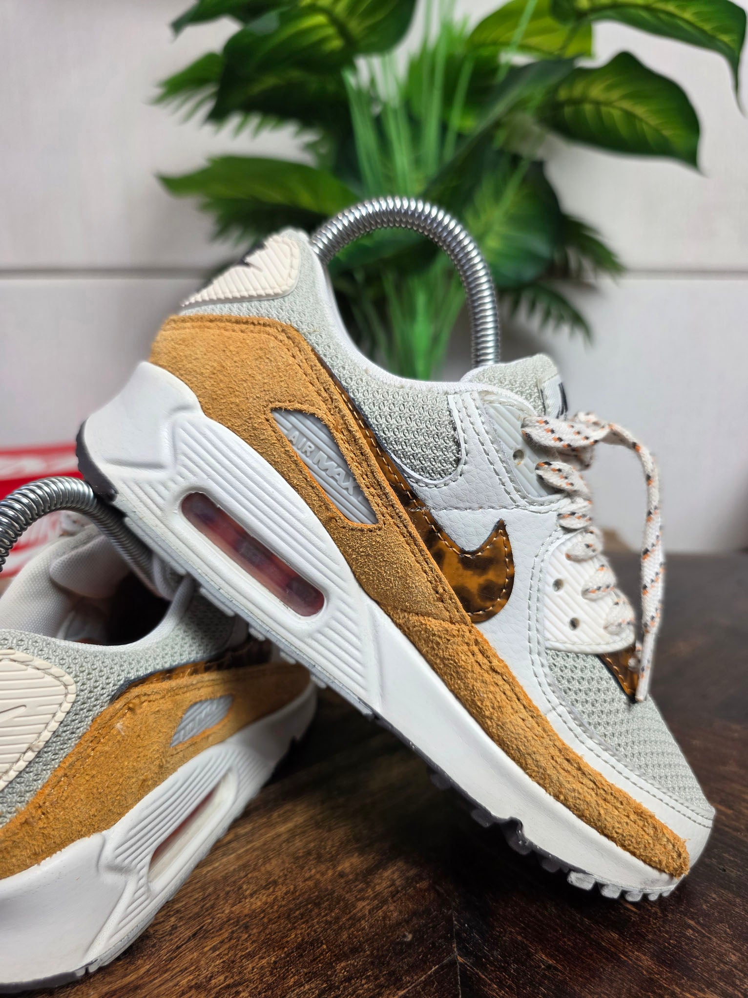 Nike Air Max 90 Leopard "Tortoise Shell" maat 35,5
