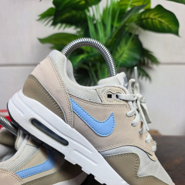 Nike Air Max 1 GS Khaki Psychic Blue maat 36