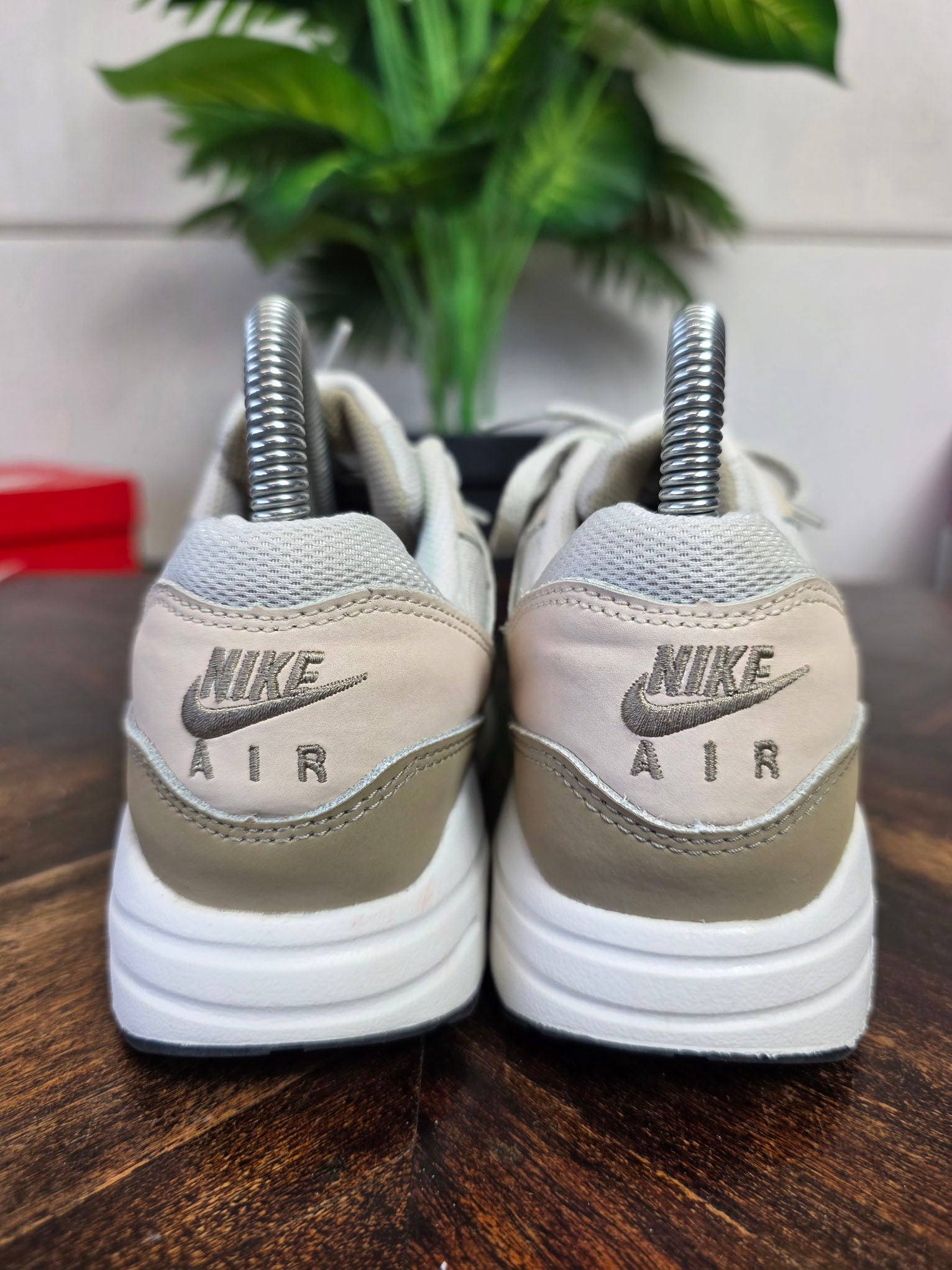 Nike Air Max 1 GS Khaki Psychic Blue maat 36
