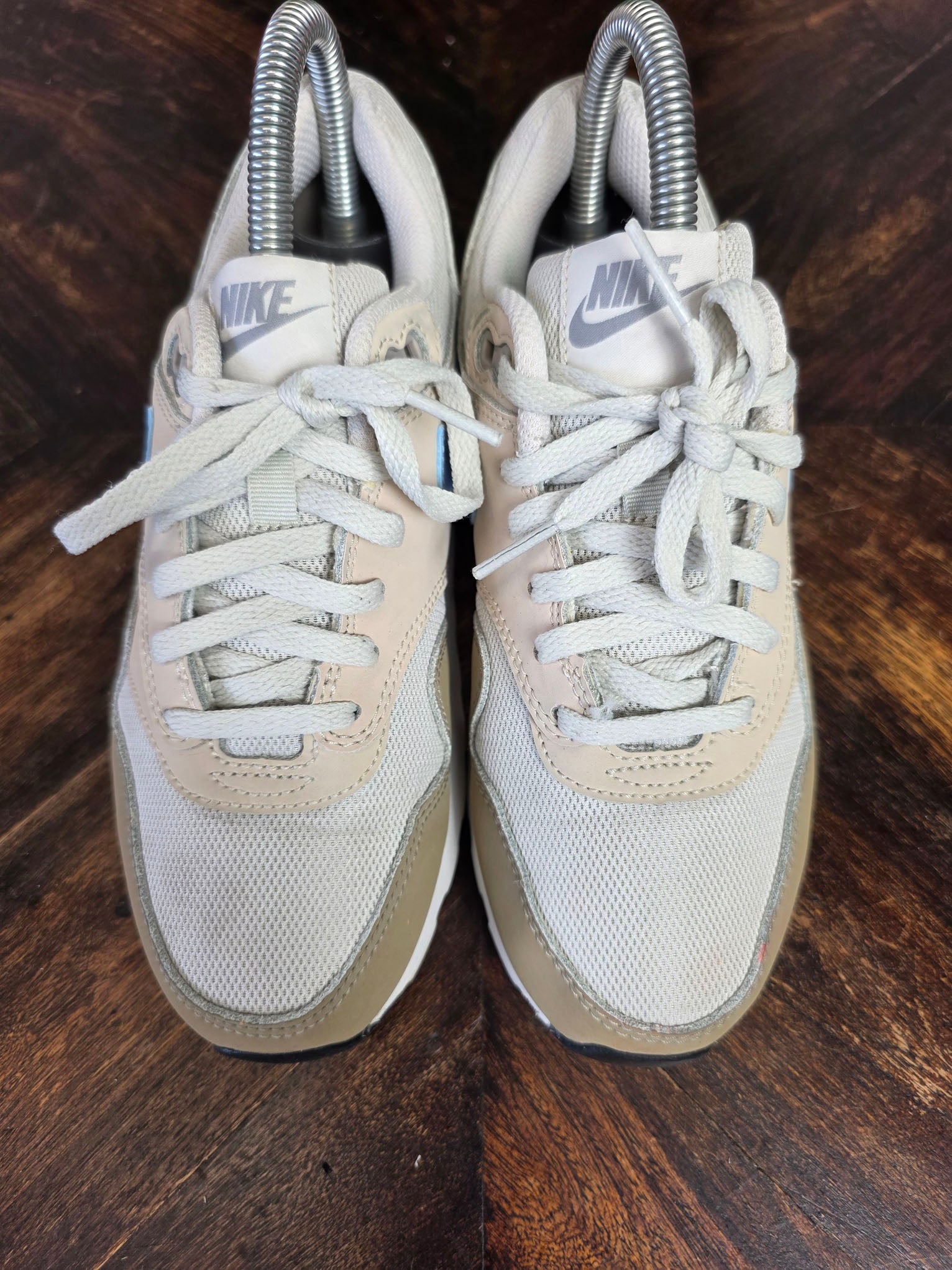 Nike Air Max 1 GS Khaki Psychic Blue maat 36