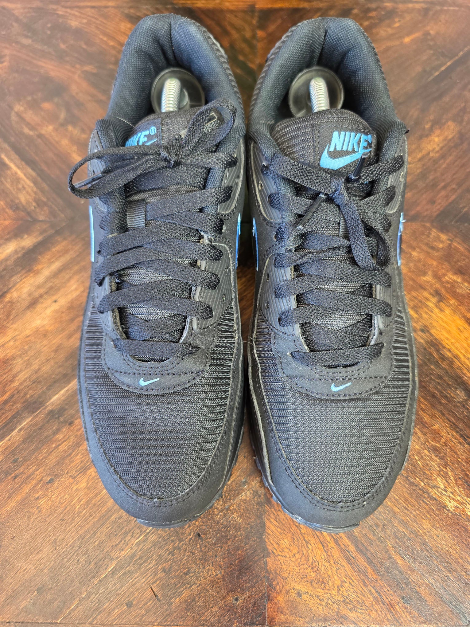 Nike Air Max 90 Black University Blue maat 44